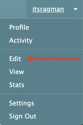 A screenshot of the edit button described above.